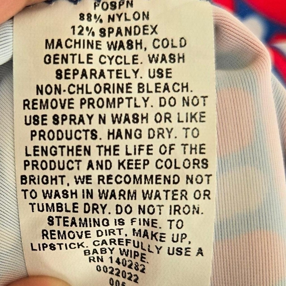 Katherine Way- St. Regis All-American Dress S, red, white and blue print - Picture 6 of 6